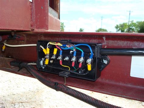 semi trailer junction box|trailer wiring junction box napa.